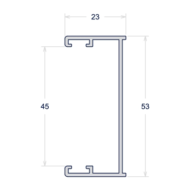 GUIA PORTÃO DE CORRER