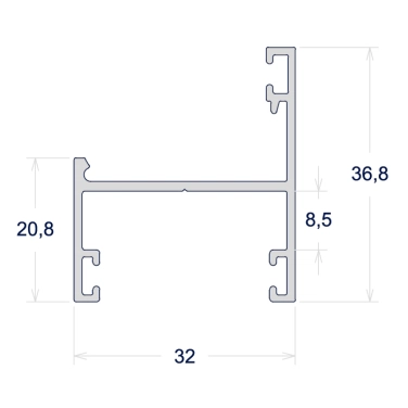 MARCO PERIMETRAL JANELA MAXI AR