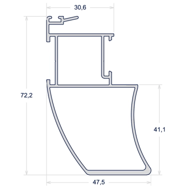 FOLHA MÃO DE AMIGO EXTERNO COM REFORÇO
