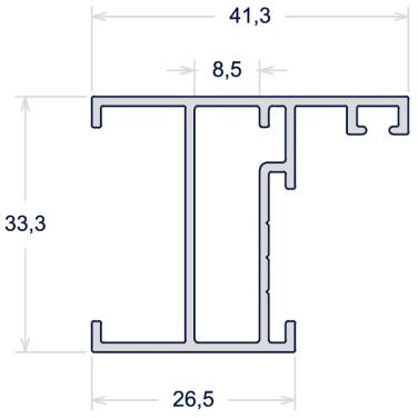 MARCO TUBULAR PORTA DE GIRO