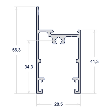 FOLHA INFERIOR E SUPERIOR HORIZONTAL