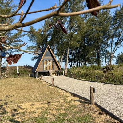 Chalé a beira mar - Balneário Esplanada