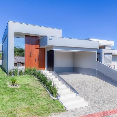 Casa nova semimobiliada Loteamento Parque da Figueira - Içara/SC