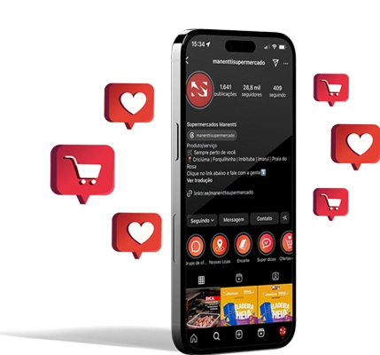 Redes Sociais Manentti