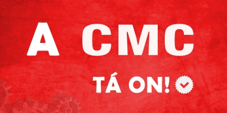 A CMC TÁ ON NAS MÍDIAS SOCIAIS!