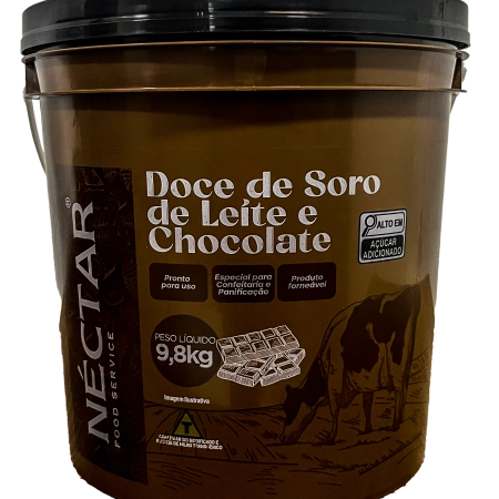 Doce de Soro de Leite e Chocolate Néctar 9,8kg