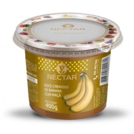 Doce de Banana com Maçã Néctar 350g e 1kg