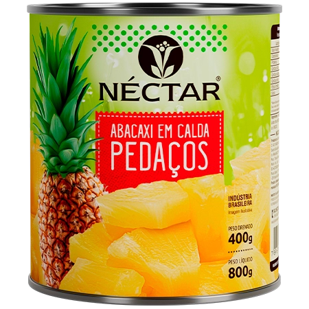 Abacaxi em Calda Néctar - Pedaços 400g  
