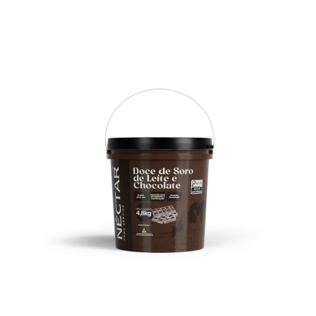 Doce de Soro de Leite e Chocolate Néctar 4,8kg