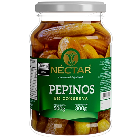 Pepinos em Conserva Néctar 300g