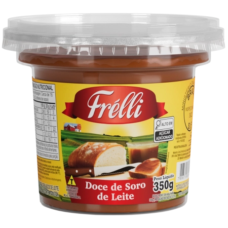 Doce de Soro de Leite Frélli 350g e 1kg