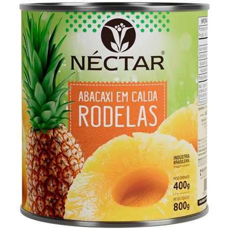 Abacaxi em Calda Néctar - Rodela 400g  