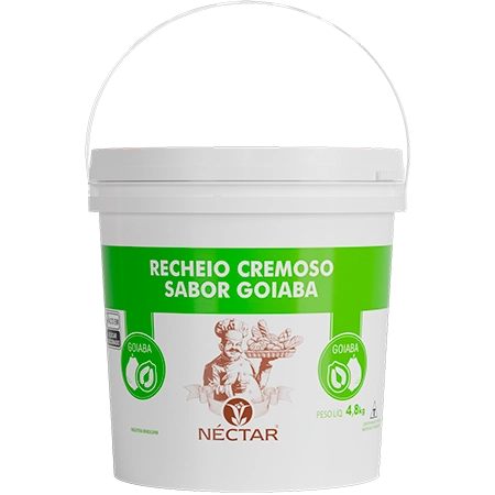 Recheio Forneável Sabor Goiaba Néctar 4,8kg
