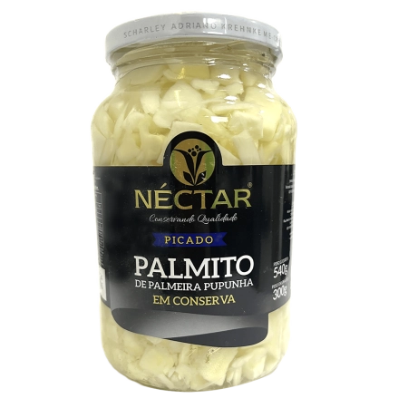 Palmito de Pupunha em Conserva Néctar - Picado 300g 