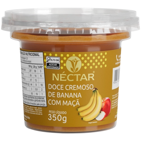 Doce de Banana com Maçã Néctar 350g e 1kg