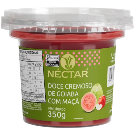 Doce de Goiaba com Maçã Néctar 350g e 1kg