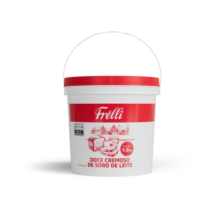 Doce Cremoso de Soro de Leite Frélli 4,8kg e 9,8kg