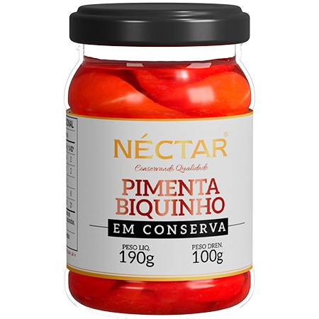 Pimenta Biquinho em Conserva Néctar 100g