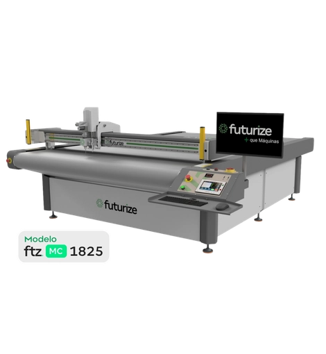 Mesa de Corte Digital, permite a produ&ccedil;&atilde;o em diversos tipos de materiais e espessuras
