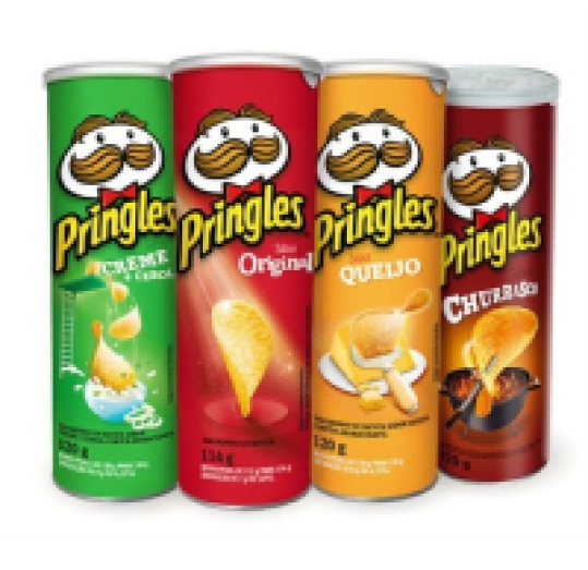 Pringles 114g e 120g