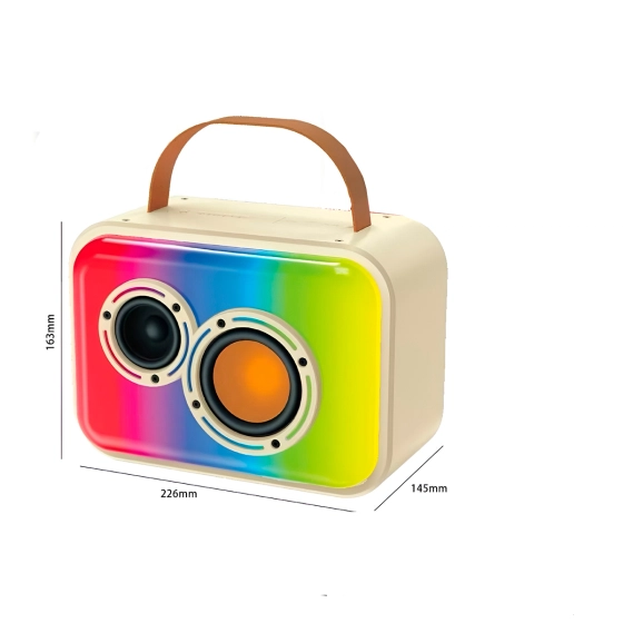 Caixa de som com microfone  | Alto falante sem fio karaokê 