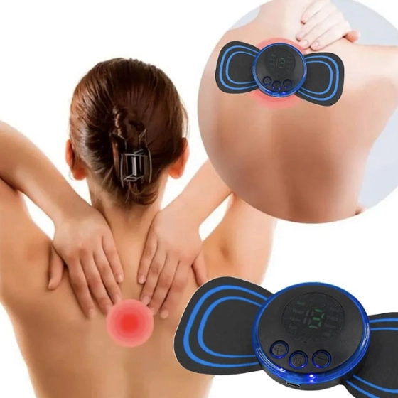 Massageador eletroterapia Ems cervical , perna , lombar , abdômen localizado. | Calmante para dores musculares