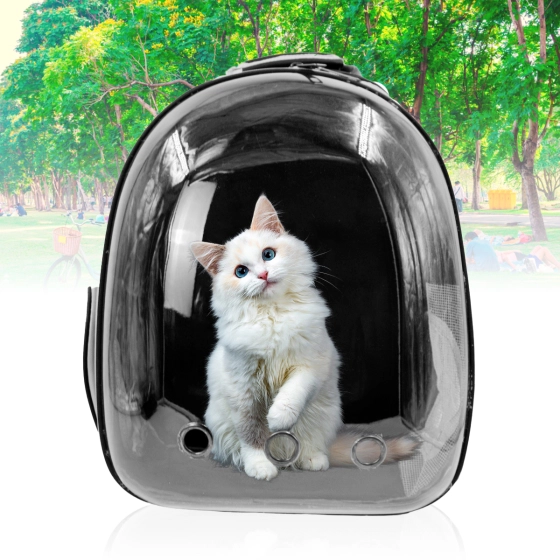 Mochila Pet visão panorâmica  | Para passeios com gato ou cachorro