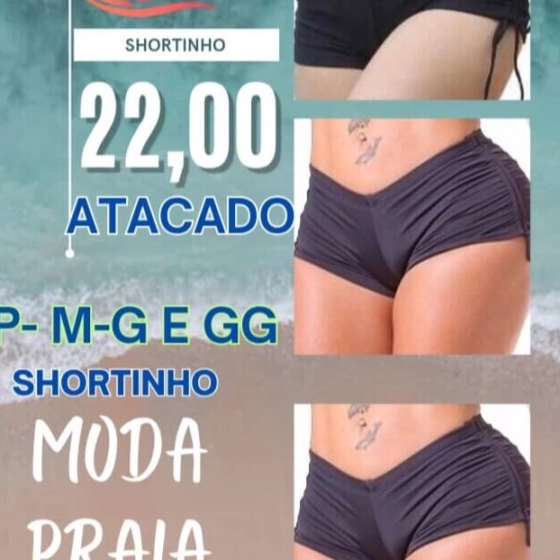 Shortinho moda Praia | Shortinho moda Praia no atacado