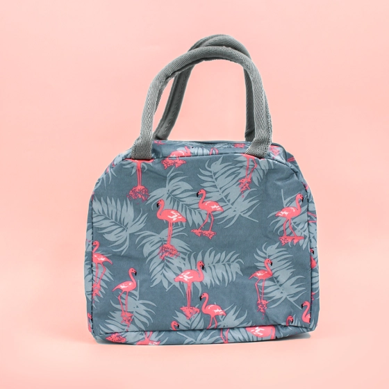 Bolsa marmita lancheira térmica  | Estampada , para o trabalho ou faculdade.