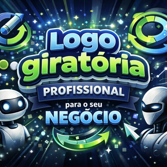Curso de LOGO GIRATÓRIA PROFISSIONAL | Com esse curso você cria sua logo profissional giratória com acesso vitalicio, curso em video aulas.