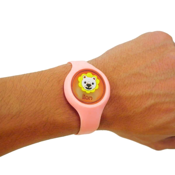 Pulseira relógio infantil  | Anti mosquito, repelente de figura
