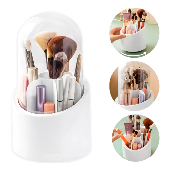 Organizador chique de pincéis  | 360 Branco com pés antiderrapantes