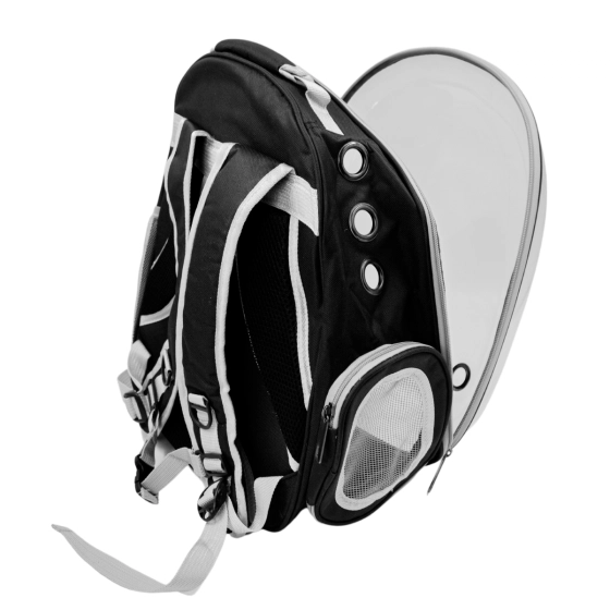 Mochila Pet visão panorâmica  | Para passeios com gato ou cachorro