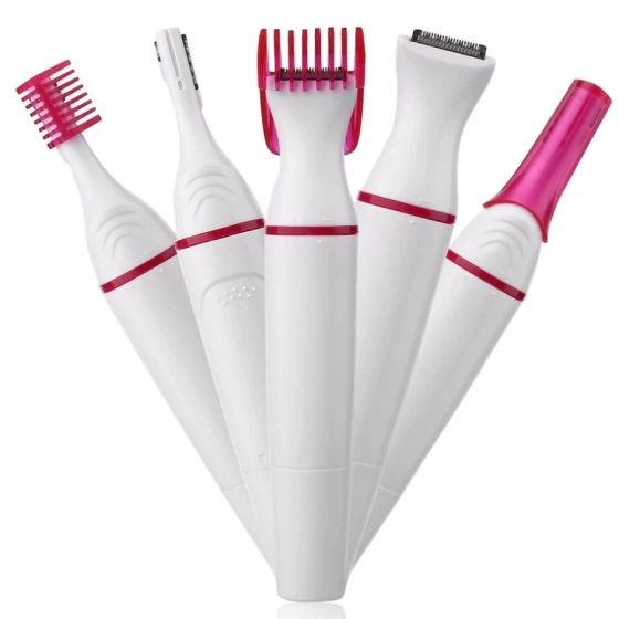 Mini depilador portátil 4 em 1 | Depilador com lâmina lavável 