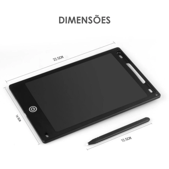 Tablet infantil  | Lousa mágica digital led 8,5 para desenho colorido