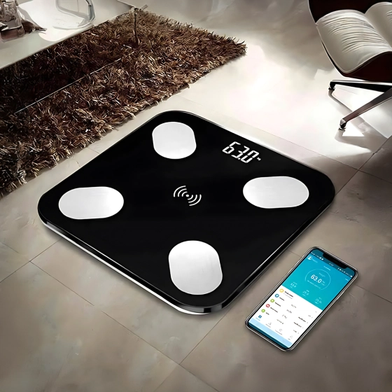 Balança digital Bluetooth  | Balança pesa até 150kg