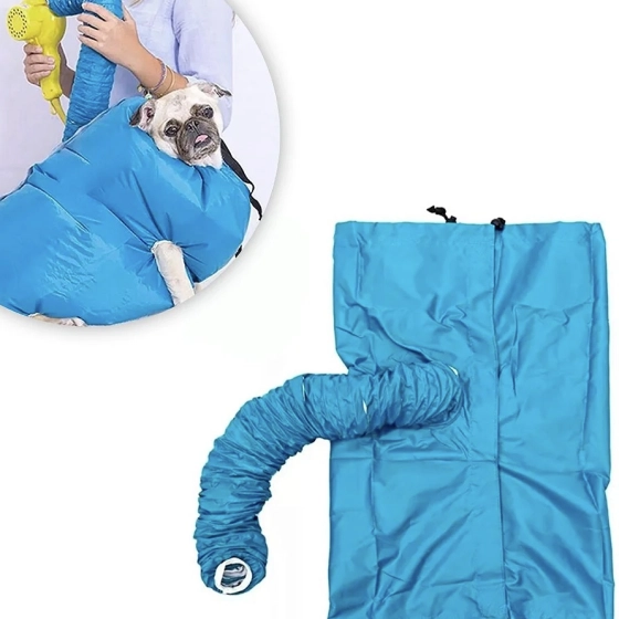 Saco para secagem rápida de animais  | Secador de petshops em casa