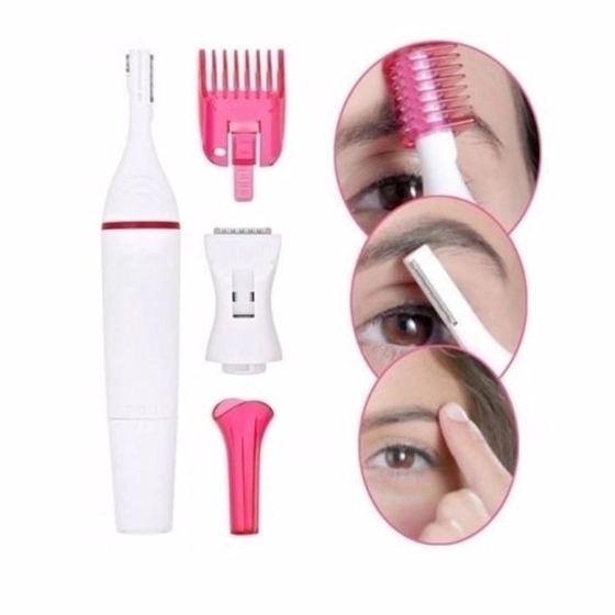 Mini depilador portátil 4 em 1 | Depilador com lâmina lavável 