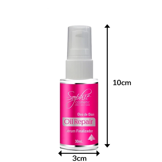 Oil repair sérum finalizador | Silicone cuidados com o cabelo 