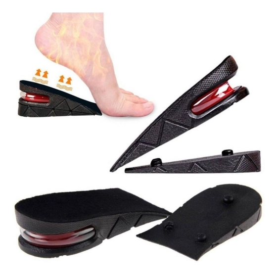 Palmilha aumente 5cm de altura | Anti impacto ar-max ortopédica 