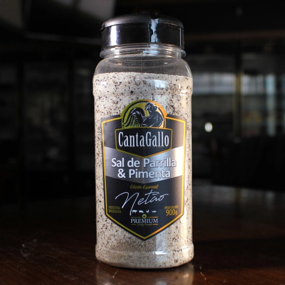 SAL DE PARRILLA ENTREFINO COM PIMENTA | NETÃO 900 GR