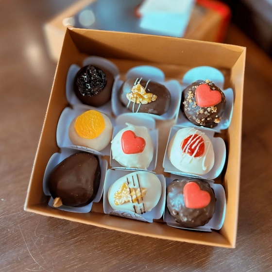 Caixa com 9 Doces Camuflados