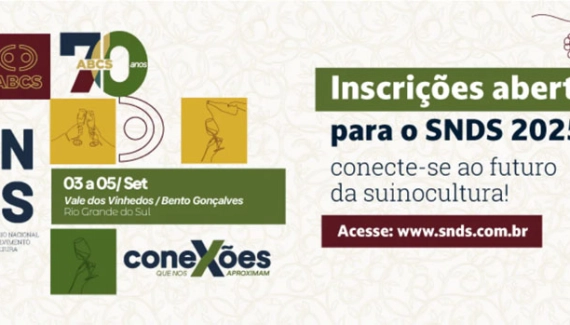 SNDS 2025: o encontro que conecta o presente e o futuro da suinocultura brasileira