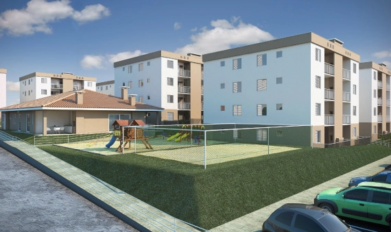 APARTAMENTOS, RES. BOULEVARD DAS PALMEIRAS - CRISTO REI, IÇARA