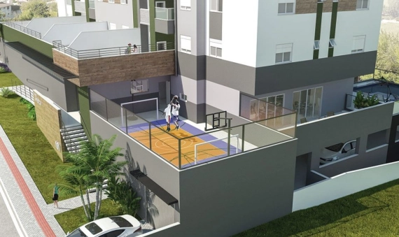 APARTAMENTOS, RES. PARQUE AMÉRICA - PRÓSPERA, CRICIÚMA