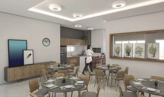 APARTAMENTOS, RES. PARQUE AMÉRICA - PRÓSPERA, CRICIÚMA