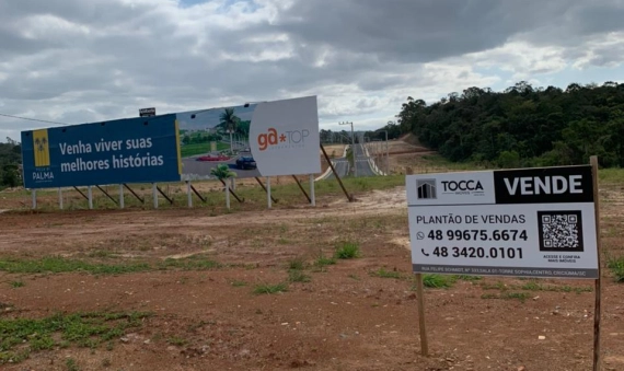 TERRENOS - LOT. VILLA DI PALMA, JARDIM DAS PALMEIRAS, COCAL DO SUL