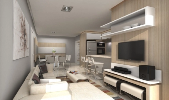 APARTAMENTOS, RES. HAMBURGO - CENTRO, PALHOÇA