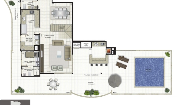 APARTAMENTO, RES. HANNOVER - CENTRO, CRICIÚMA