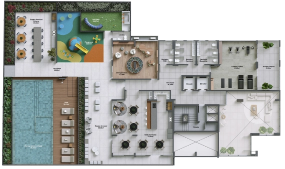 PARCO DE SAVELLO RESIDENCIAL, SANTA BÁRBARA-CRICIÚMA